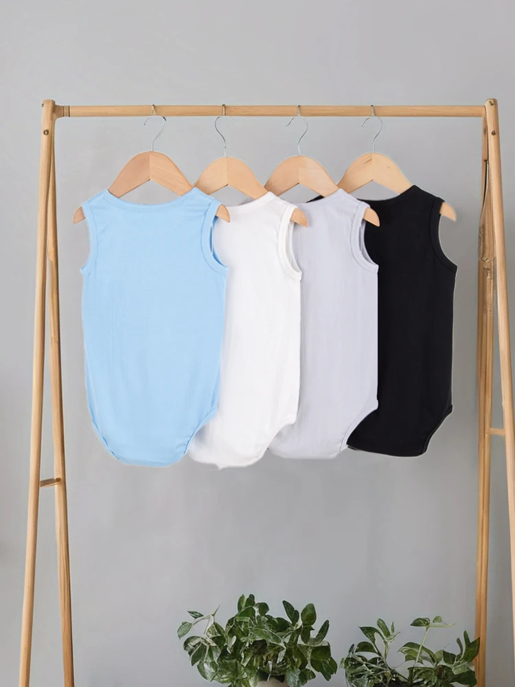 4pcs summer baby boy vest triangle jumpsuit baby soft, comfortable, breathable solid color simple Child Accessories
4pcs summer baby boy vest triangle jumpsuit baby soft, comfortable, breathable solid color simple Child Accessories