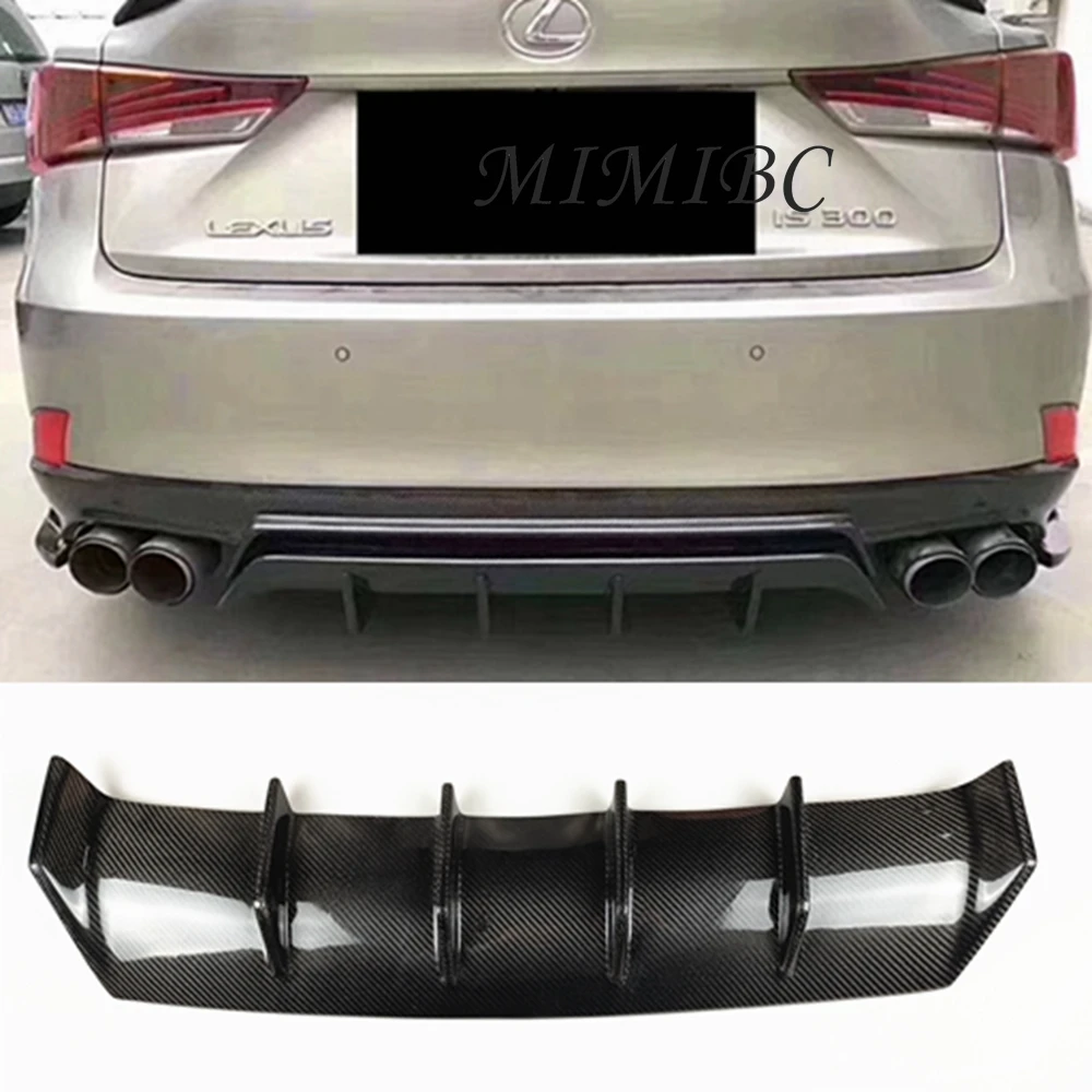 Carbon Fiber Rear Bumper Lip Diffuser Protector Splittes For LEXUS IS300 IS350 IS F Sport Sedan 4 Door 2017-2019 FRP Body Kits
Carbon Fiber Rear Bumper Lip Diffuser Protector Splittes For LEXUS IS300 IS350 IS F Sport Sedan 4 Door 2017-2019 FRP Body Kits