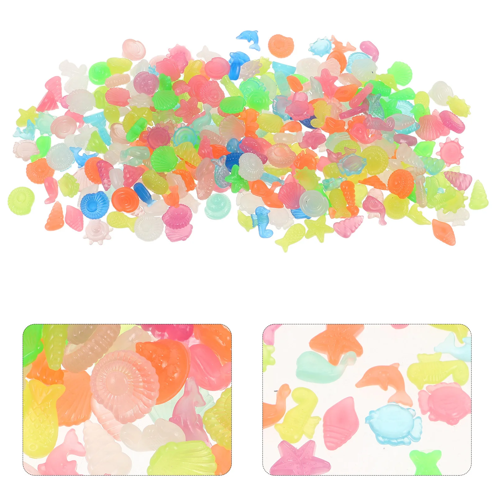 300Pcs Glow in The Dark Aquarium Landscape Stones Resin Mini Marine Animals Fish Tank Pebbles Decorative Underwater Glow
300Pcs Glow in The Dark Aquarium Landscape Stones Resin Mini Marine Animals Fish Tank Pebbles Decorative Underwater Glow