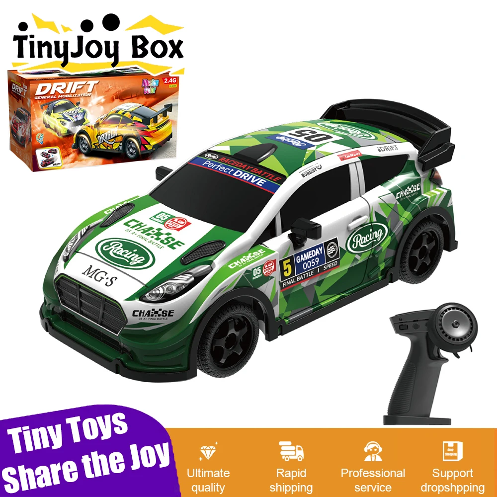 Remote Control Car RC Cars Drift Racing 1:18 High Speed Radio Control Car 2.4G Wireless Colorful Light Portable Toys for Boys
Remote Control Car RC Cars Drift Racing 1:18 High Speed Radio Control Car 2.4G Wireless Colorful Light Portable Toys for Boys