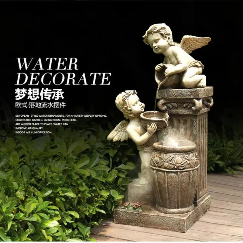 XL Angel Fountain Landscape Outdoor Flowing Water Ornaments Home Garden Layout Landscaping Decoration
XL Angel Fountain Landscape Outdoor Flowing Water Ornaments Home Garden Layout Landscaping Decoration
