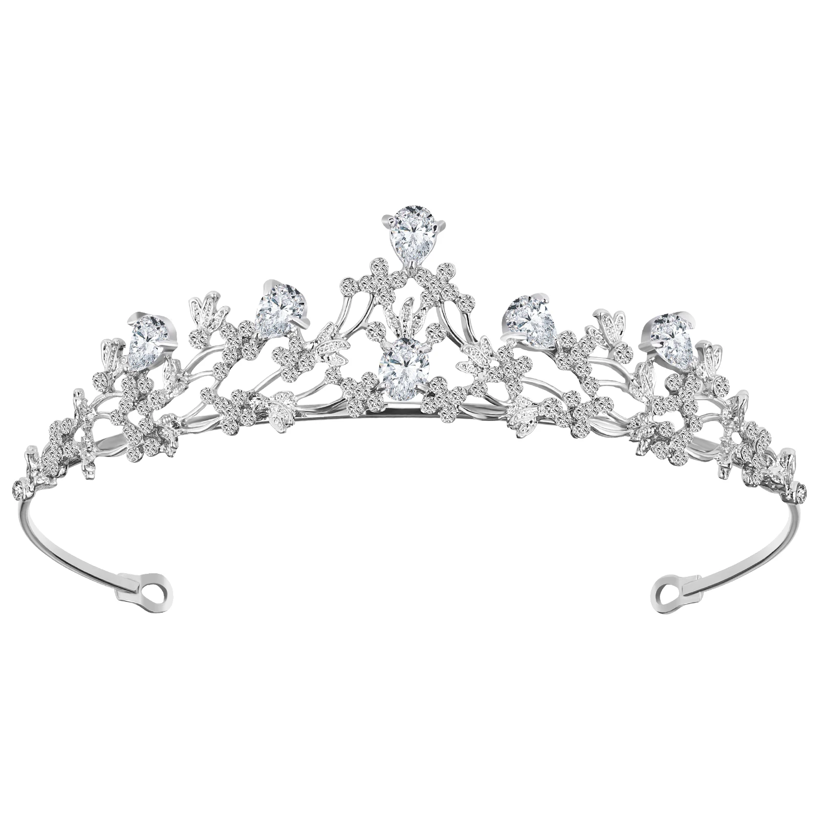 Zircon Crown Headpiece Bridal Hair Accessories Wedding Hoop Crystal Bridesmaid Headdress Durable Special Occasions
Zircon Crown Headpiece Bridal Hair Accessories Wedding Hoop Crystal Bridesmaid Headdress Durable Special Occasions