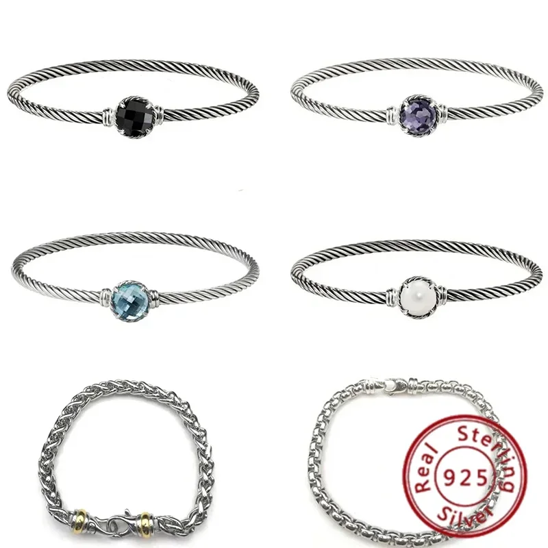 2024 New Arrival S925 Silver DY Bracelet - Perfect Party Favor For Men And Women's Fashion And Trendy Style
2024 New Arrival S925 Silver DY Bracelet - Perfect Party Favor For Men And Women's Fashion And Trendy Style