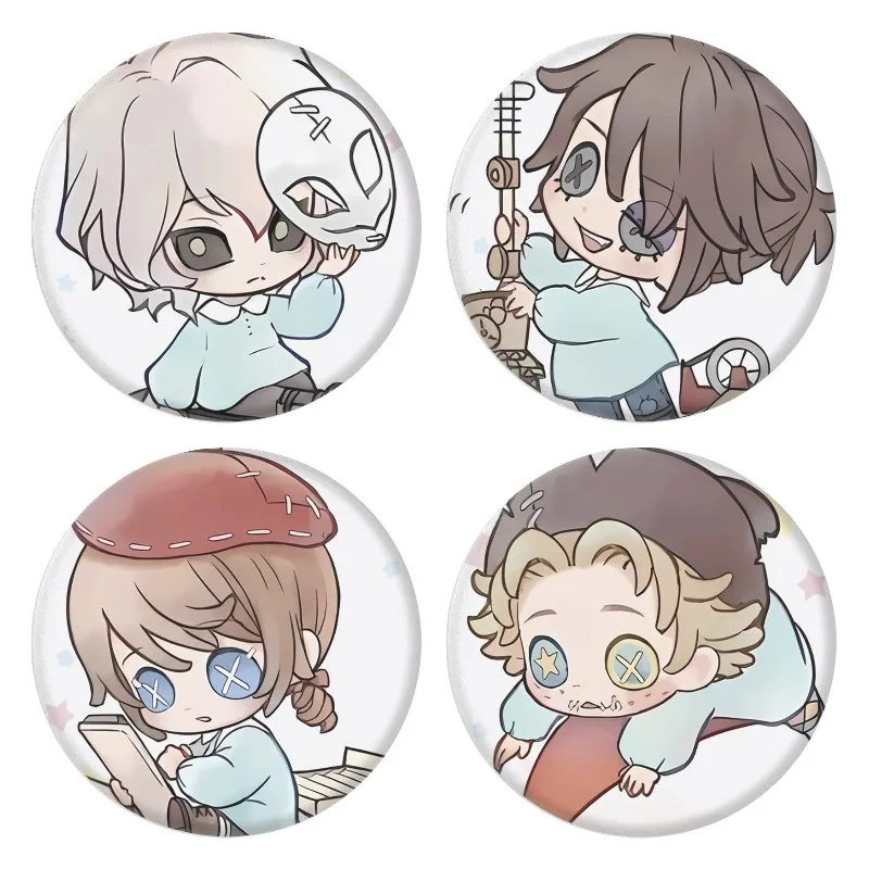 Identity Ⅴ Anime Figures Luca Balsa Ithaqua Edgar Valden Cosplay Q Version Character Metal Badge Pins Cute Bag Decor Brooch Toy
Identity Ⅴ Anime Figures Luca Balsa Ithaqua Edgar Valden Cosplay Q Version Character Metal Badge Pins Cute Bag Decor Brooch Toy