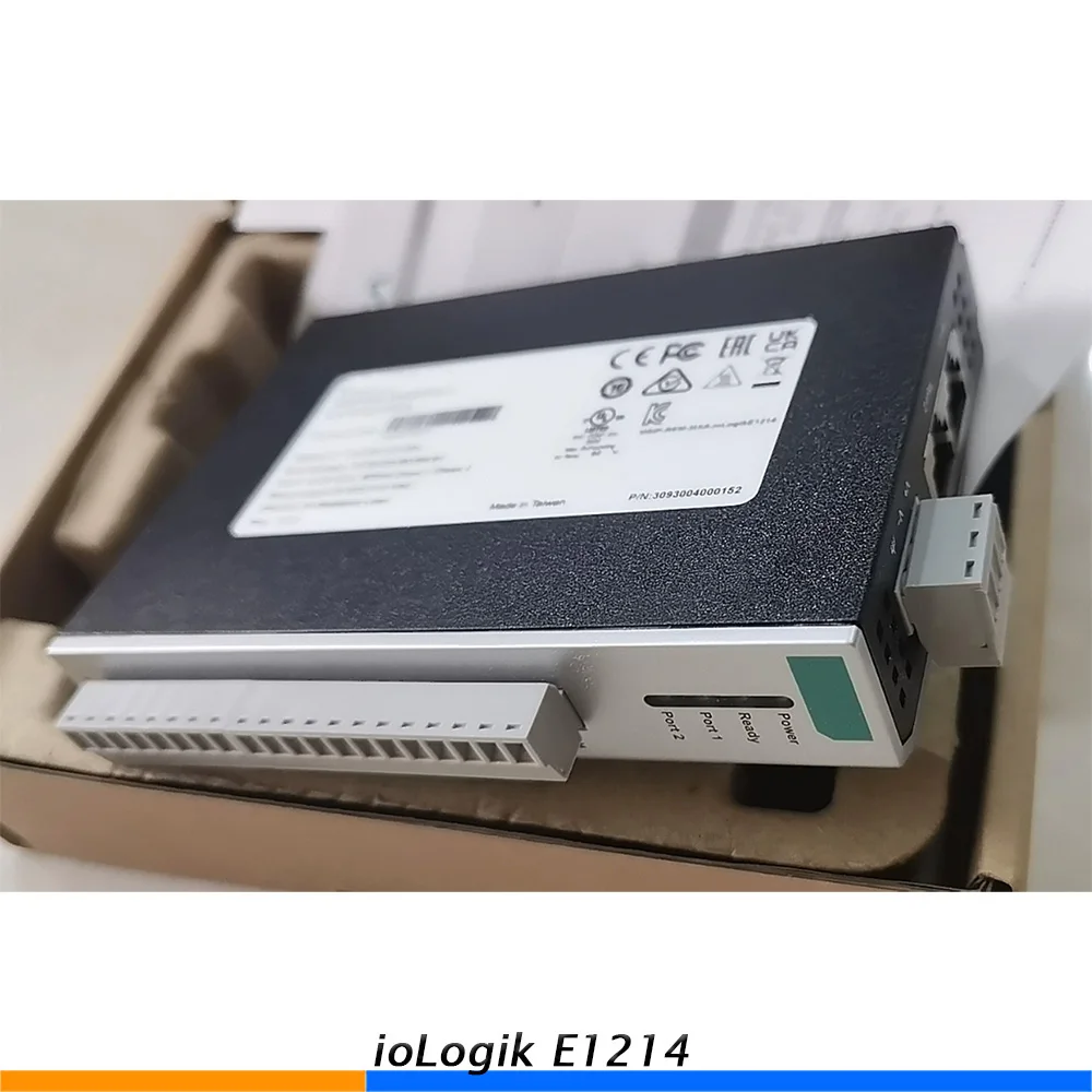 IoLogik E1214 Remote Ethernet I/O 2 Network Ports
IoLogik E1214 Remote Ethernet I/O 2 Network Ports