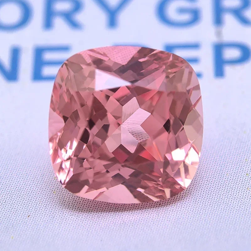 Lab Grown Padparadscha Square Cushion Shape Red Lotus Color Gemstone for Charms Diy Jewelry Making Selectable AGL Certificate
Lab Grown Padparadscha Square Cushion Shape Red Lotus Color Gemstone for Charms Diy Jewelry Making Selectable AGL Certificate