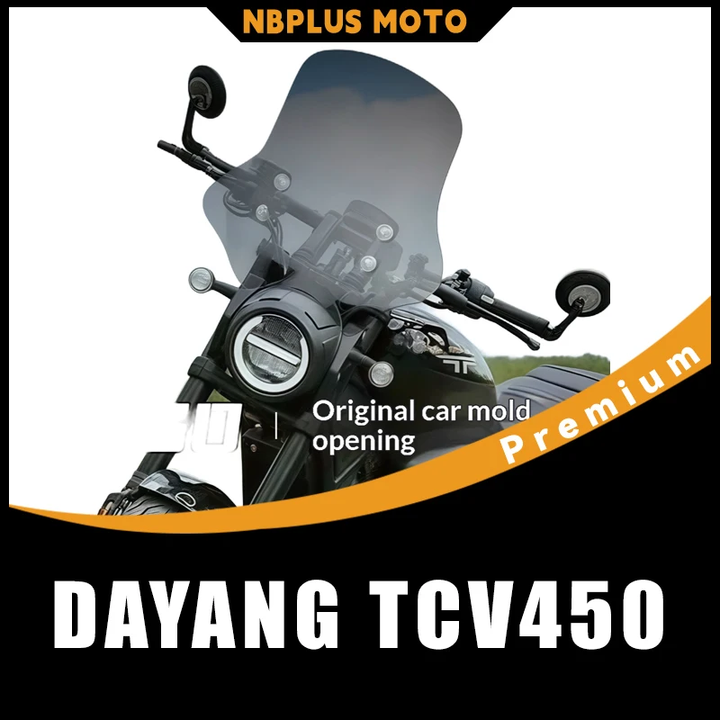 【Premium】For DAYANG TCV450 Modified Heightened & Widened Front Windshield, Windproof Rainproof Windscreen
【Premium】For DAYANG TCV450 Modified Heightened & Widened Front Windshield, Windproof Rainproof Windscreen