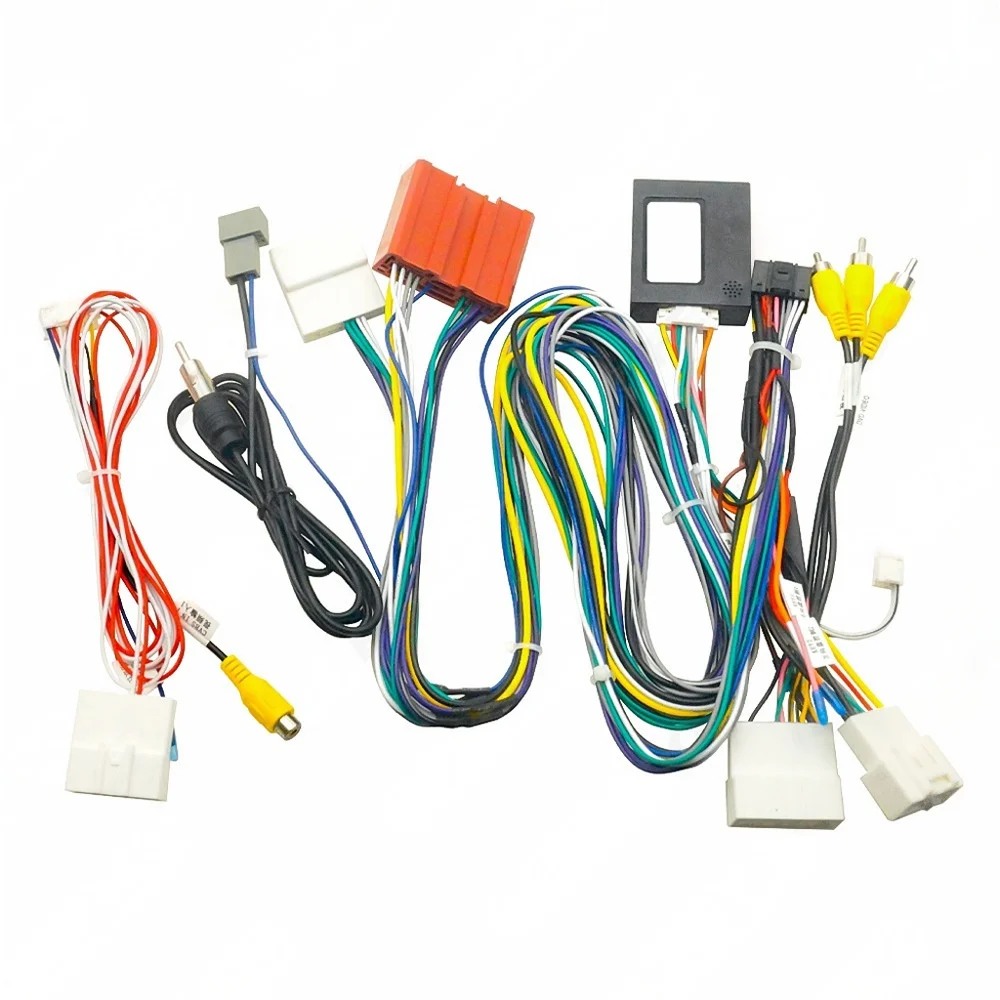 Quadlock Harness Adapter CAN Bus Decoder Plug Quad Lock Connector Car Android Head Unit Wiring Cable for Mazda CX-5 2017
Quadlock Harness Adapter CAN Bus Decoder Plug Quad Lock Connector Car Android Head Unit Wiring Cable for Mazda CX-5 2017