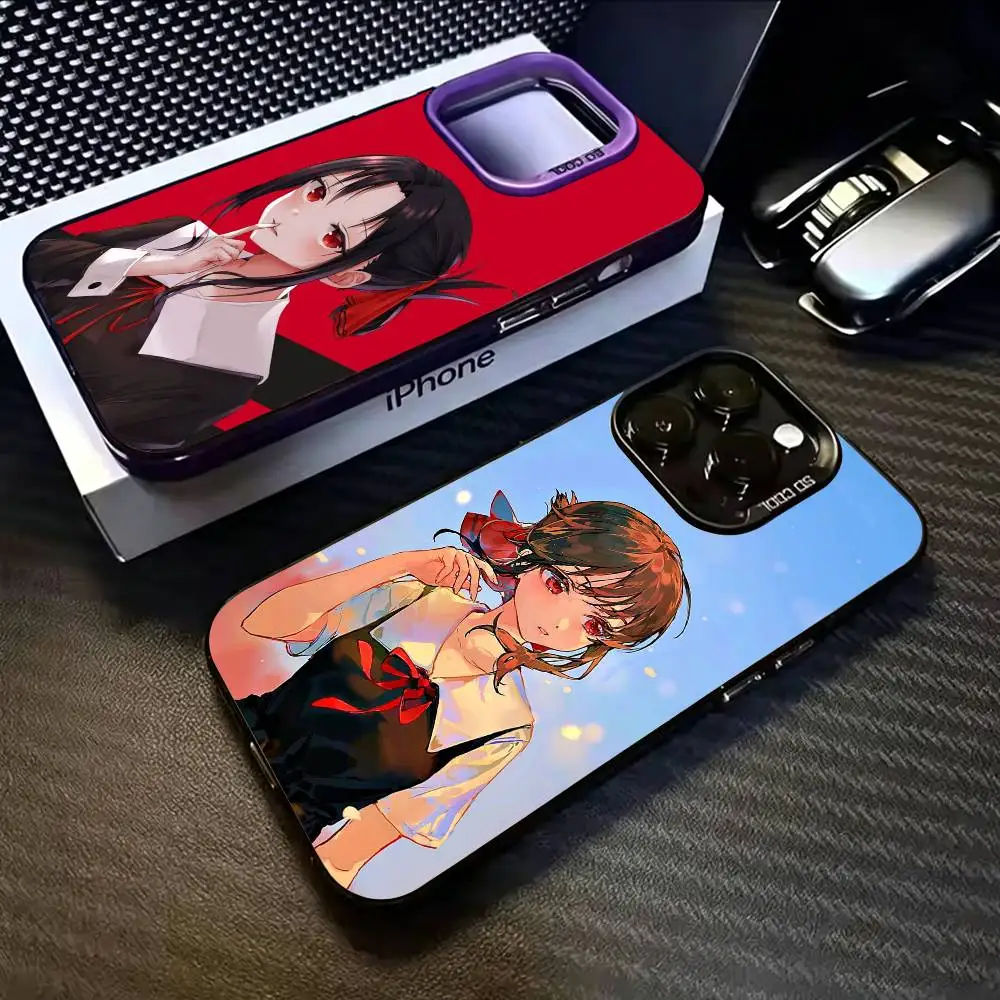 Anime Love is War Kaguya Phone Case For iPhone 17,16,15,14,13,12,11 Plus,Pro Max,XS,Colored Silver Plated Inside Cover
Anime Love is War Kaguya Phone Case For iPhone 17,16,15,14,13,12,11 Plus,Pro Max,XS,Colored Silver Plated Inside Cover