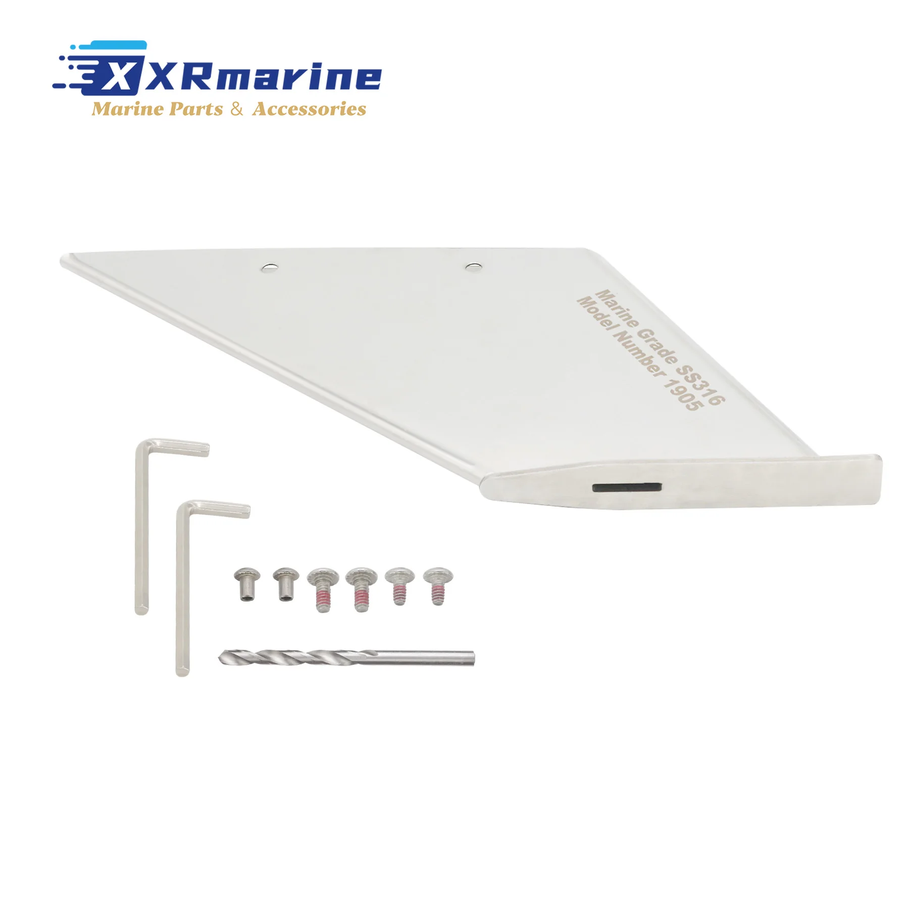 27211 Skeg Guard Protector Compatible with Mercury Mariner 2-Stroke 4-Stroke 75 To 300 HP Stainless Steel Wear Tab 1905
27211 Skeg Guard Protector Compatible with Mercury Mariner 2-Stroke 4-Stroke 75 To 300 HP Stainless Steel Wear Tab 1905