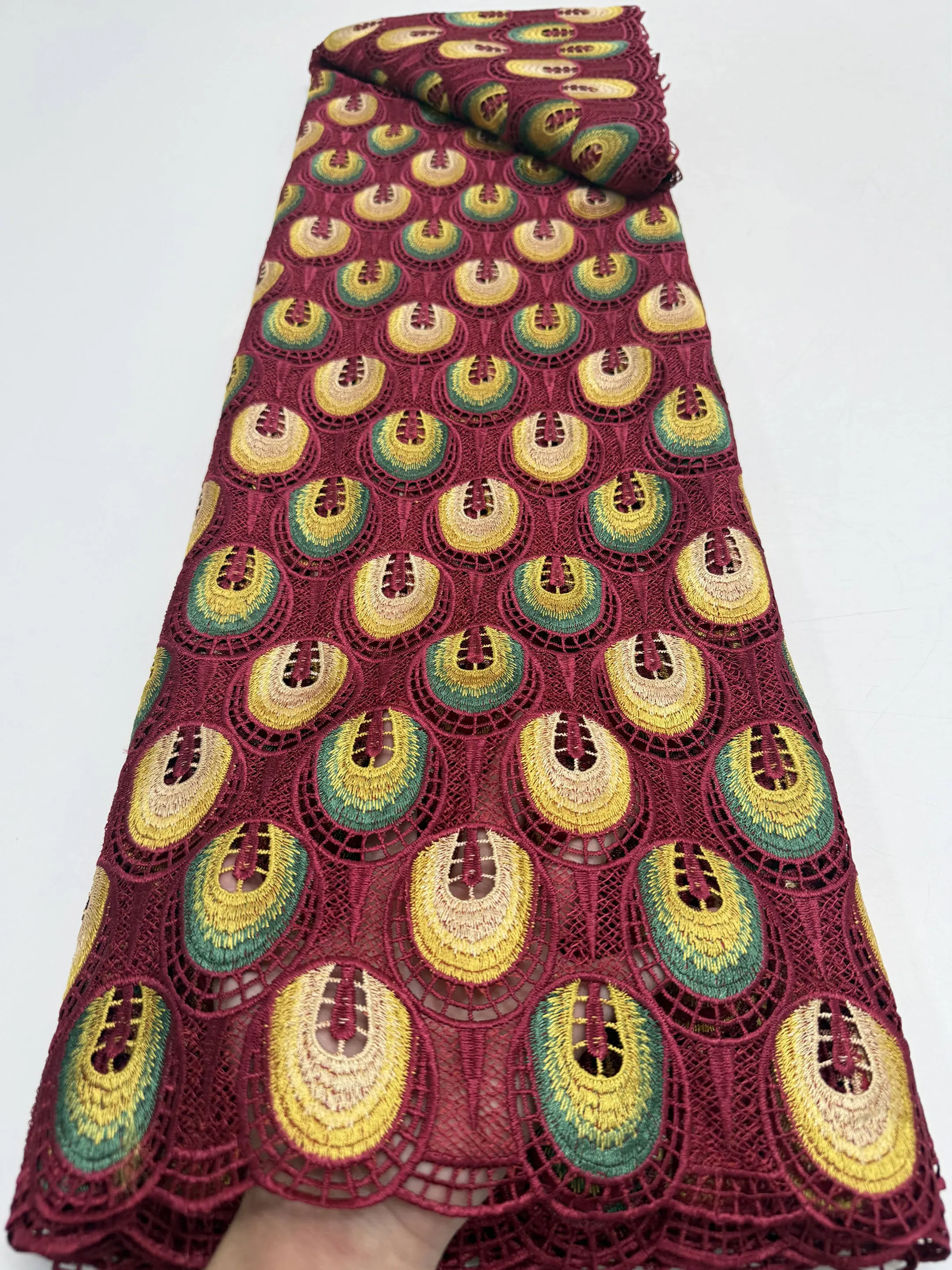 New High-Quality Sequins african fabric for women Guipure Cord Lace Fabric 2026 Nigerian Water Soluble Lace for Party Dresses
New High-Quality Sequins african fabric for women Guipure Cord Lace Fabric 2026 Nigerian Water Soluble Lace for Party Dresses