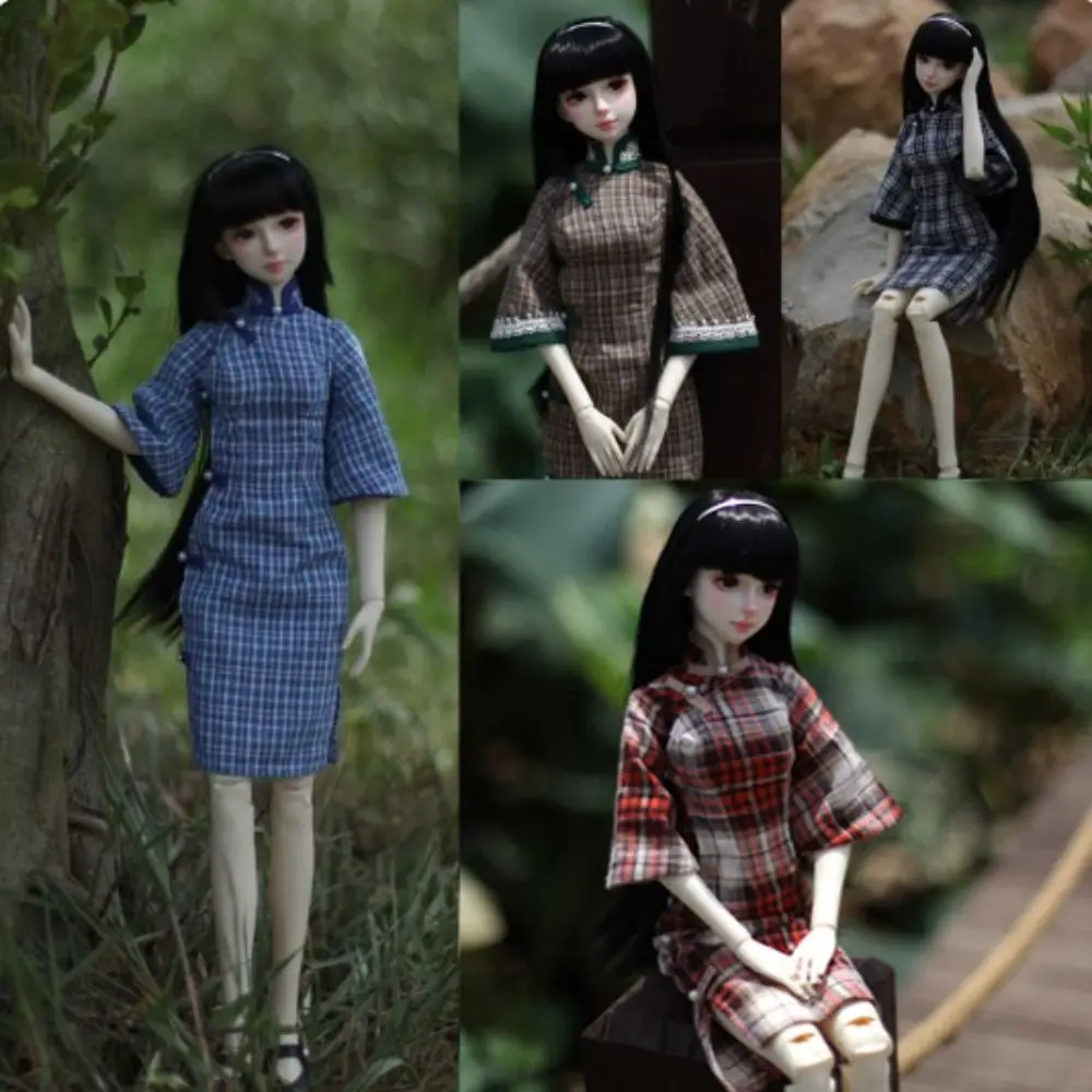 Handmade Chinese Dresses Clothes Cute Doll Accessories Doll Dresses Fashion for 1/3 1/4 45/60cm Dolls
Handmade Chinese Dresses Clothes Cute Doll Accessories Doll Dresses Fashion for 1/3 1/4 45/60cm Dolls