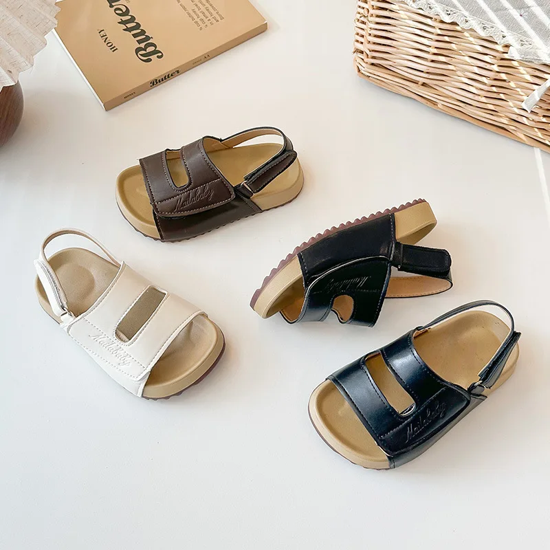 kid's Summer Boys And Girls Leather Sandals For Children Beach Shoes Kids Sports Soft Non-slip Casual Toddler Sandals 2-12 Years
kid's Summer Boys And Girls Leather Sandals For Children Beach Shoes Kids Sports Soft Non-slip Casual Toddler Sandals 2-12 Years