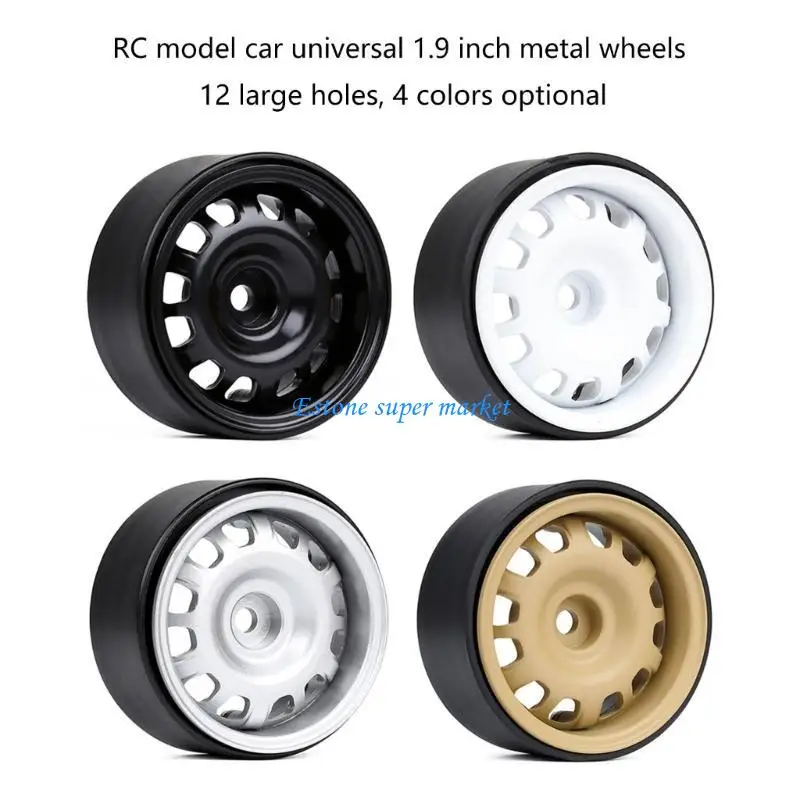 090B 4PCS Wheel Hub Alloy Beadlock Wheel Rims Set for 1:10 Model Crawler Accessories
090B 4PCS Wheel Hub Alloy Beadlock Wheel Rims Set for 1:10 Model Crawler Accessories