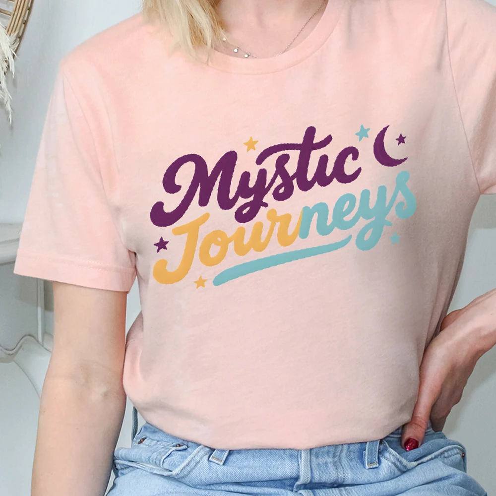 Женская одежда Mystic Journey с буквенным принтом Y2K, хлопковая повседневная футболка с круглым вырезом, футболки с графическим рисунком, уличная одежда, красочные милые
Женская одежда Mystic Journey с буквенным принтом Y2K, хлопковая повседневная футболка с круглым вырезом, футболки с графическим рисунком, уличная одежда, красочные милые