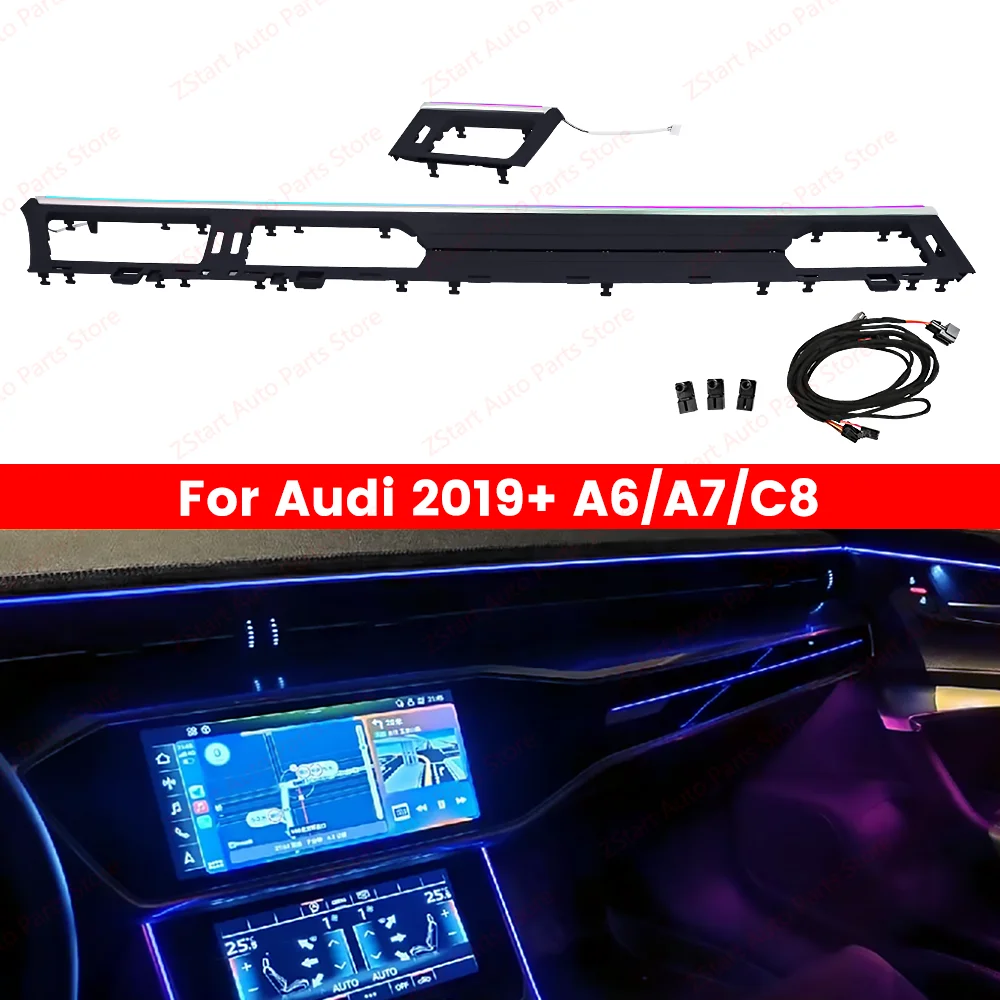 32 Color Car LED Dashboard Multicolor Ambient Lights For Audi A6 C8 A7 2019-2024 Center Console Decorative Lamp Left-hand Drive
32 Color Car LED Dashboard Multicolor Ambient Lights For Audi A6 C8 A7 2019-2024 Center Console Decorative Lamp Left-hand Drive