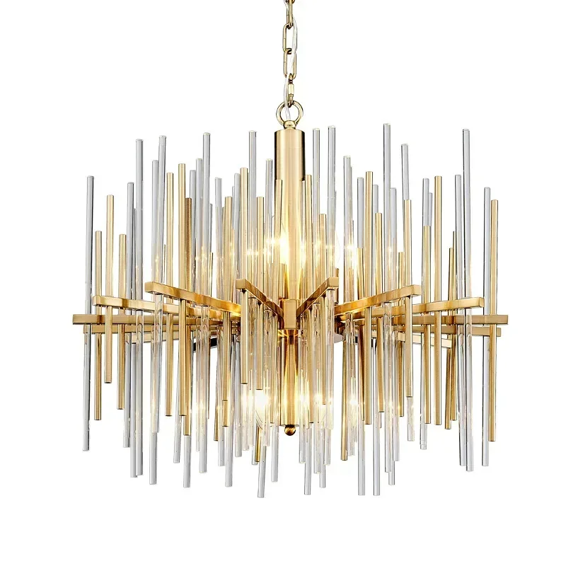 American Modern LED Strip Crystal Chandelier, Luxury Pendant Lamp for Living Room, High-End Indoor Home Decor Lighting
American Modern LED Strip Crystal Chandelier, Luxury Pendant Lamp for Living Room, High-End Indoor Home Decor Lighting