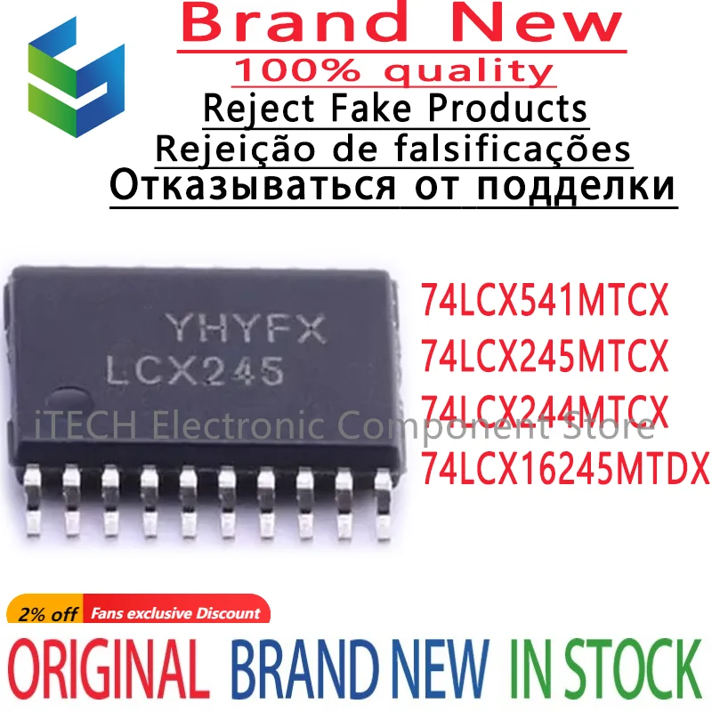 5 шт. 100% новые чипы Ic 74LCX16245MTDX LCX16245 TSSOP48 74LCX541MTCX LCX541 74LCX245MTCX LCX245 74LCX244MTCX LCX244 TSSOP20
5 шт. 100% новые чипы Ic 74LCX16245MTDX LCX16245 TSSOP48 74LCX541MTCX LCX541 74LCX245MTCX LCX245 74LCX244MTCX LCX244 TSSOP20
