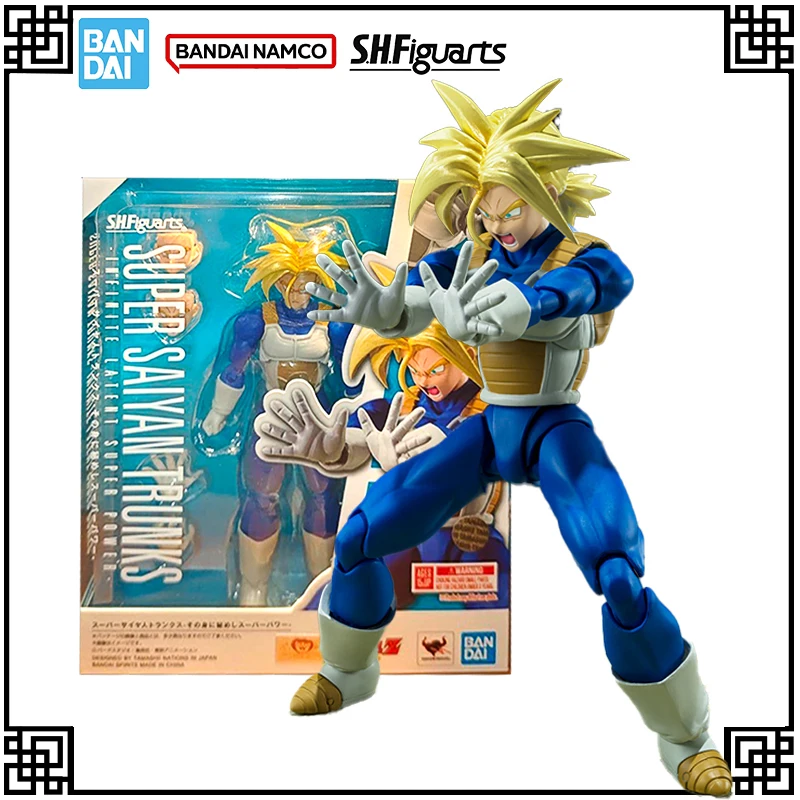 В наличии Bandai, оригинальная аниме-фигурка SHF Dragon Ball, SUPER SAIYAN TRUNKS, фигурки, игрушки для детей, подарки 
В наличии Bandai, оригинальная аниме-фигурка SHF Dragon Ball, SUPER SAIYAN TRUNKS, фигурки, игрушки для детей, подарки