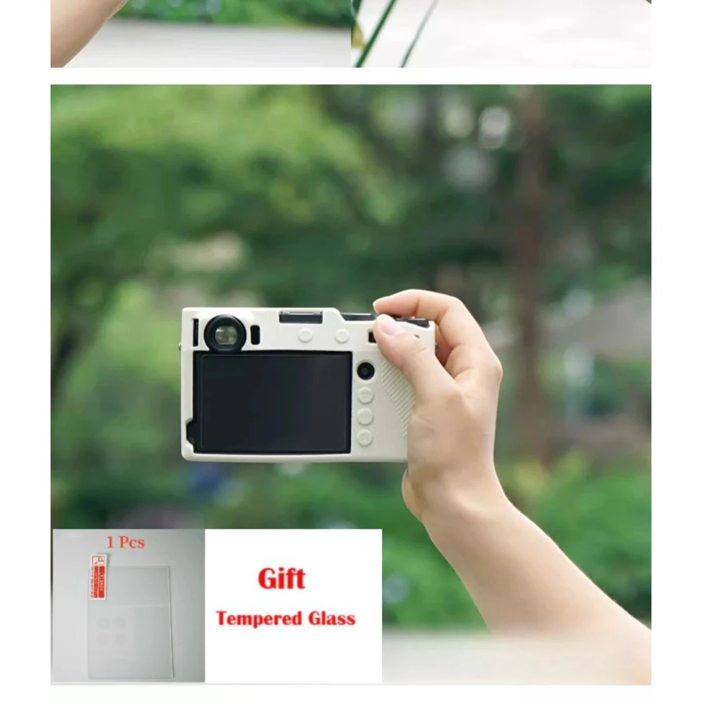 For FUJIFILM X100VI Rubber Silicone Camera Case Cover Skin X100Vi portable handbag + Tempered Glass LCD Protective Film
For FUJIFILM X100VI Rubber Silicone Camera Case Cover Skin X100Vi portable handbag + Tempered Glass LCD Protective Film