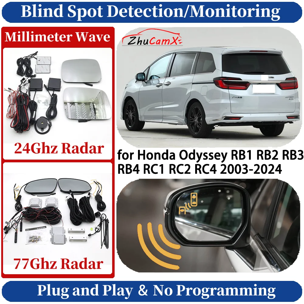 Blind Spot Monitoring/Detection System for Honda Odyssey RB1 RB2 RB3 RB4 RC1 RC2 RC4 2003-2024 Night Driving Lane Change Assist
Blind Spot Monitoring/Detection System for Honda Odyssey RB1 RB2 RB3 RB4 RC1 RC2 RC4 2003-2024 Night Driving Lane Change Assist