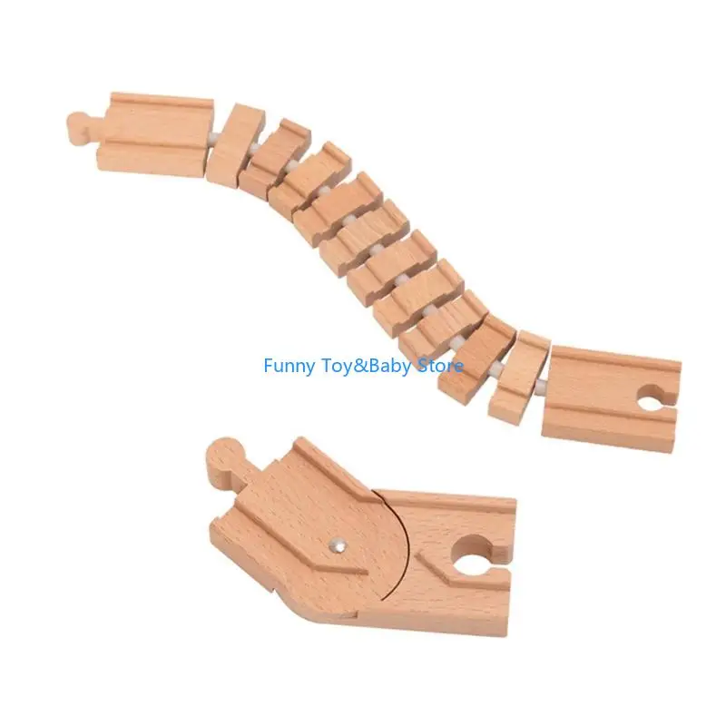 Modular Wooden Railway Expansion 2 Pieces Easy Storage Design for Customizable Interactive Play Scenarios C90B
Modular Wooden Railway Expansion 2 Pieces Easy Storage Design for Customizable Interactive Play Scenarios C90B