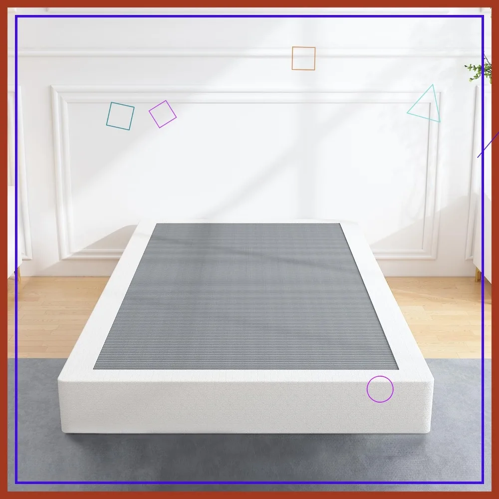 5 Inch Heavy Duty Metal Box Spring Mattress Foundation, 1500lbs Max Weight Capacity, Non-Slip, No Noise, Easy Assembly, Twin XL
5 Inch Heavy Duty Metal Box Spring Mattress Foundation, 1500lbs Max Weight Capacity, Non-Slip, No Noise, Easy Assembly, Twin XL