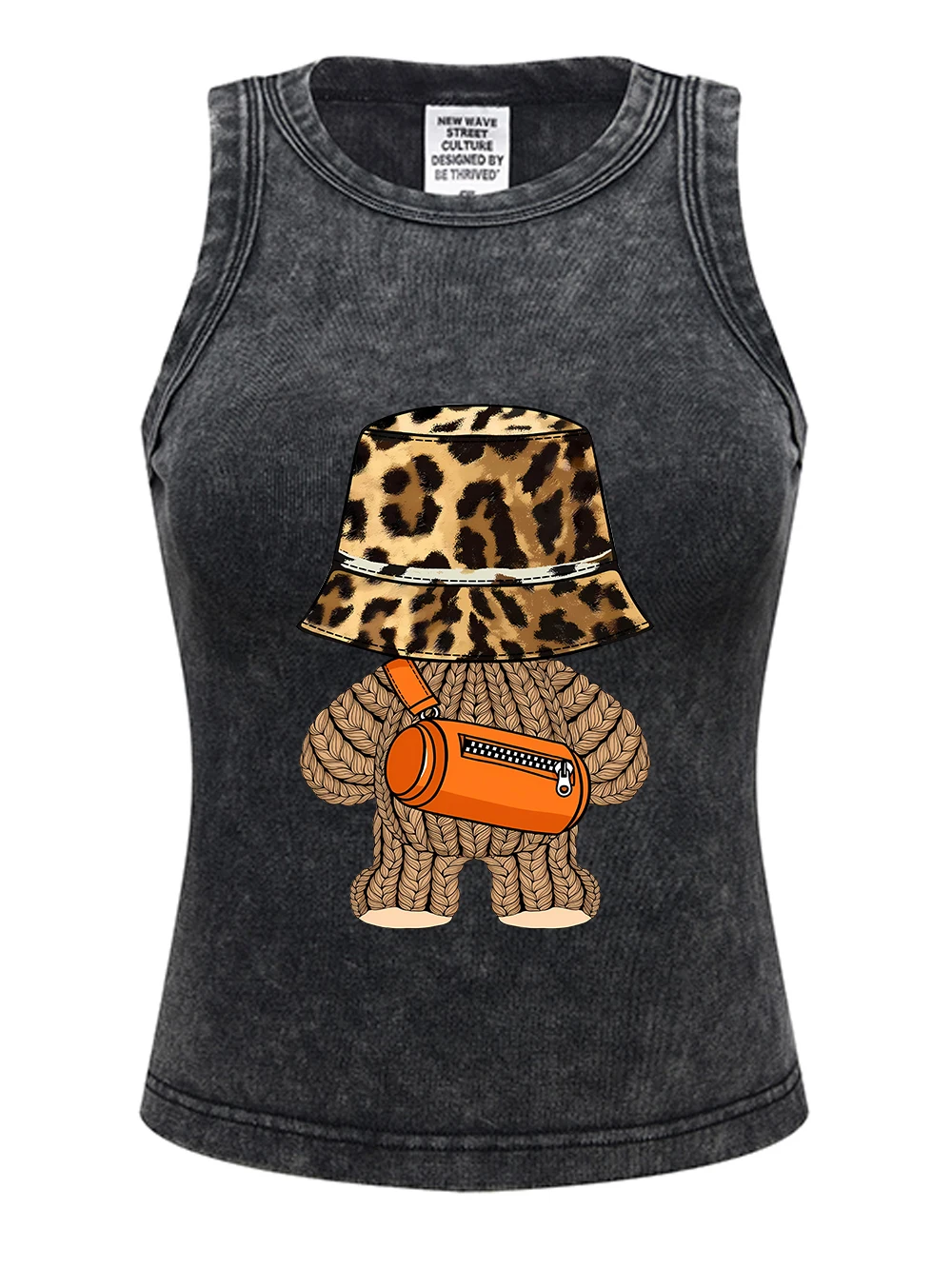 Cool Bear Cartoons Printing Vest Tops Summer Womens Cotton Washed T-Shirt Tight Thin Distressed Tank Top Y2K Sexy Woman Clothes
Cool Bear Cartoons Printing Vest Tops Summer Womens Cotton Washed T-Shirt Tight Thin Distressed Tank Top Y2K Sexy Woman Clothes