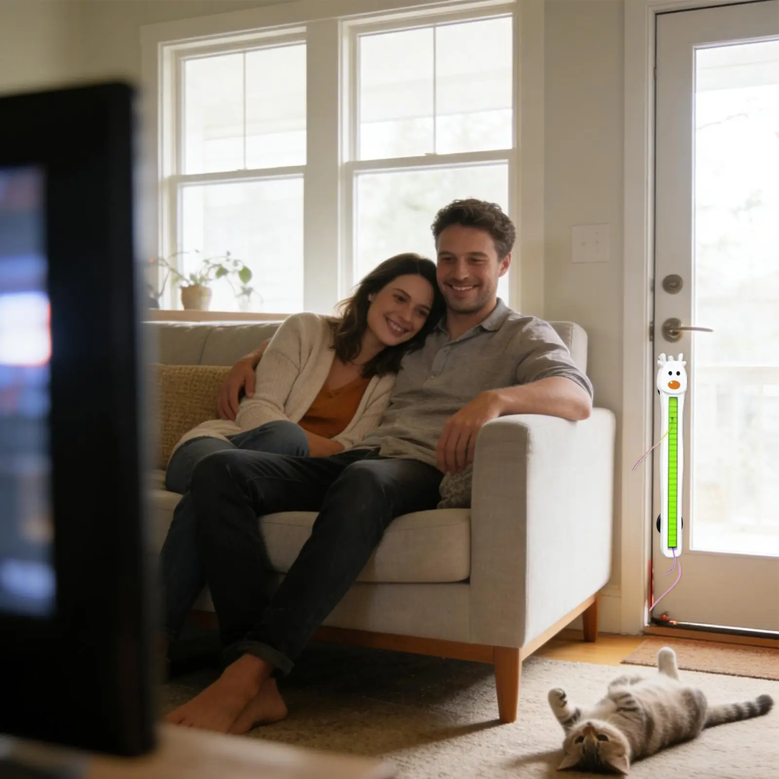 Automatic Cat Toy Wall Mounted Flying String Game Rechargeable Stimulating Cat Toys For Home Living Room Kitchen Apartment
Automatic Cat Toy Wall Mounted Flying String Game Rechargeable Stimulating Cat Toys For Home Living Room Kitchen Apartment