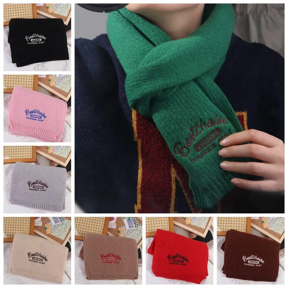 Letter Wool Scarf Cashmere Shawl Wool Scarves Long Shawl Embroidered Korean Style Scarves Winter Cashmere Scarves Women/Men
Letter Wool Scarf Cashmere Shawl Wool Scarves Long Shawl Embroidered Korean Style Scarves Winter Cashmere Scarves Women/Men