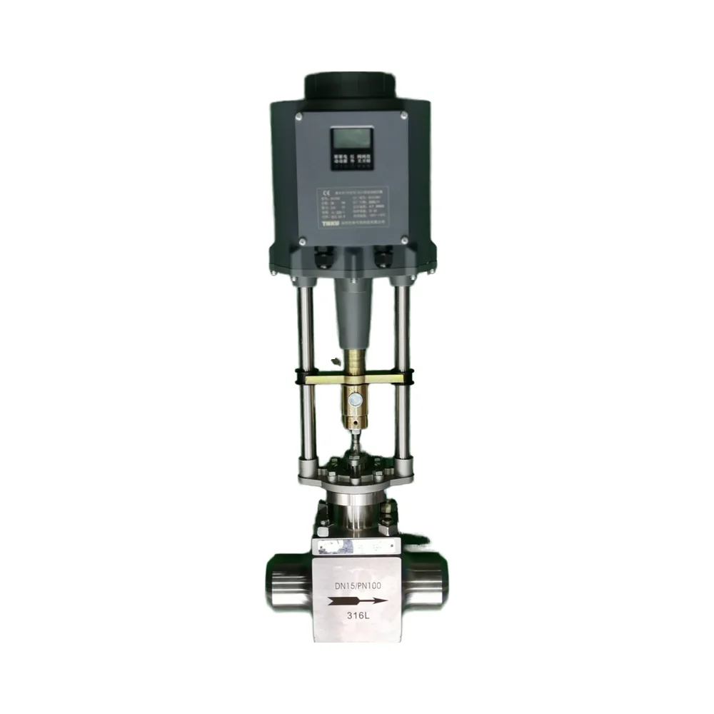 Stainless Steel Precision Smart Motorized Control Valve
Stainless Steel Precision Smart Motorized Control Valve
