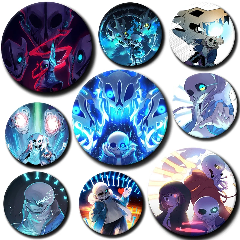 Game Undertale Sans Enamel Pins Cartoon Character Round Badge Backpack Clothes Hat Brooches Jewelry Accessories Gift for Friend
Game Undertale Sans Enamel Pins Cartoon Character Round Badge Backpack Clothes Hat Brooches Jewelry Accessories Gift for Friend
