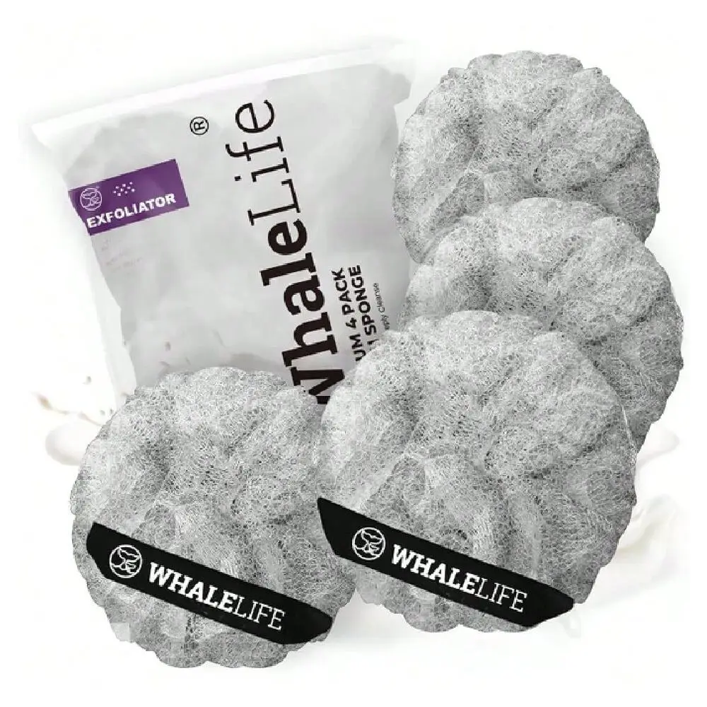Sponge Bath Sponge For Women Men 4 Pack Gray Rough Surface,39985457
Sponge Bath Sponge For Women Men 4 Pack Gray Rough Surface,39985457