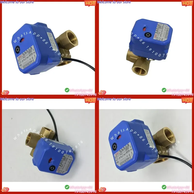 CE Certificate Brass 3 Way Mini Motorized Ball Valve 12V 24V 220V Electric Actuated Valve for Water
CE Certificate Brass 3 Way Mini Motorized Ball Valve 12V 24V 220V Electric Actuated Valve for Water