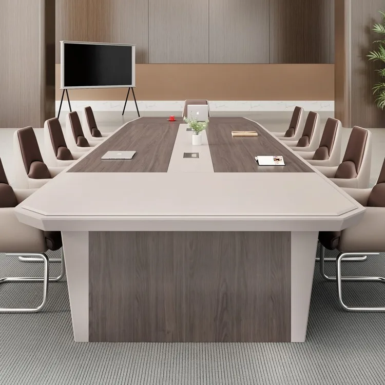 Легкий роскошный окрашенный конференц-стол, минималистичный современный конференц-зал, обучение, обучение, переговоры, офисная комбинация
Легкий роскошный окрашенный конференц-стол, минималистичный современный конференц-зал, обучение, обучение, переговоры, офисная комбинация