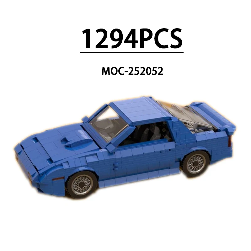 MOC-252052 Building Block RX-7 FC Racing Car Sports Car Assembly Model 1294PCS Children's Toy Christmas Gift Boy's Birthday Gift
MOC-252052 Building Block RX-7 FC Racing Car Sports Car Assembly Model 1294PCS Children's Toy Christmas Gift Boy's Birthday Gift