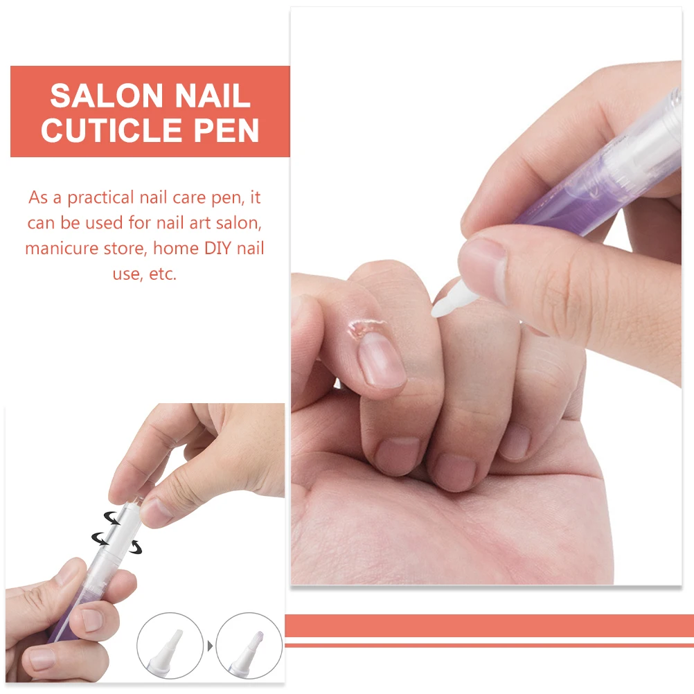 6Pcs Lightweight Portable Nail Oil Pen for Cuticle Softening Deep Nourishment Ideal Gift for Women Girls
6Pcs Lightweight Portable Nail Oil Pen for Cuticle Softening Deep Nourishment Ideal Gift for Women Girls