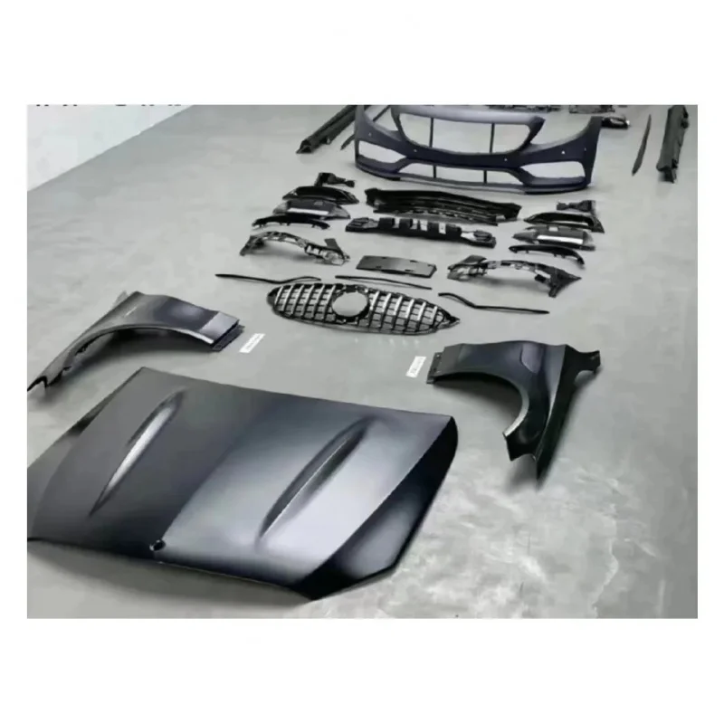 Hot selling Whole Set Body Kit Front Bumper Grille for c Class W205 2015-2021 to C63 Side Skirt Fender Rear Diffuser
Hot selling Whole Set Body Kit Front Bumper Grille for c Class W205 2015-2021 to C63 Side Skirt Fender Rear Diffuser