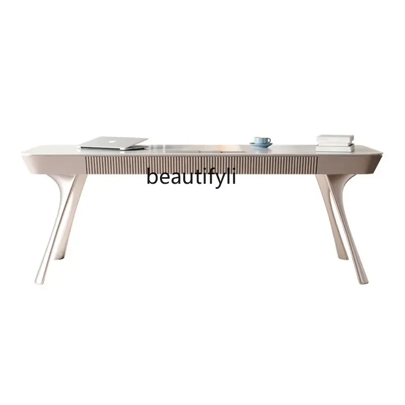 new Light Luxury Stone Plate Desk Modern Minimalist Study Workbench Cream Style French Office Computer Desk ss 8617
new Light Luxury Stone Plate Desk Modern Minimalist Study Workbench Cream Style French Office Computer Desk ss 8617