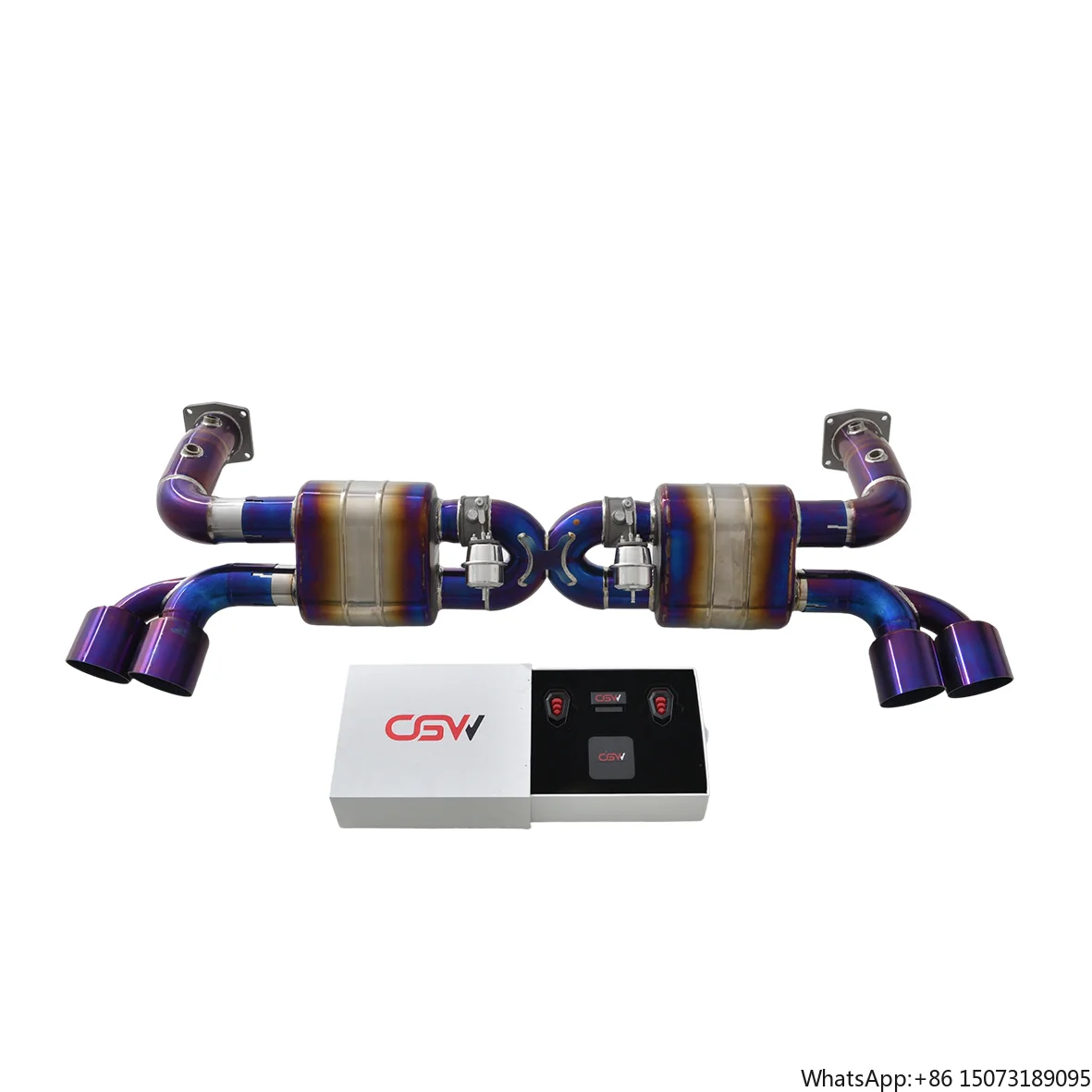 Factory Direct Sell CGW Performance Sound Valve Exhaust Muffler Catback for 911 991.1 Turbo S
Factory Direct Sell CGW Performance Sound Valve Exhaust Muffler Catback for 911 991.1 Turbo S