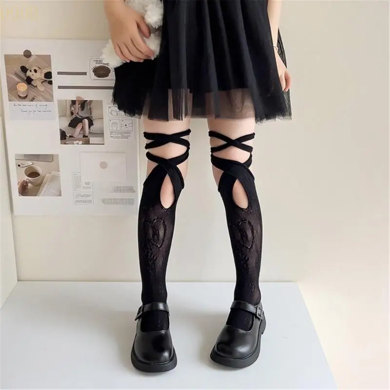 090b Laceup Nocks для девочки для девочек в корейском стиле выдолбленные носки для платьев
090b Laceup Nocks для девочки для девочек в корейском стиле выдолбленные носки для платьев