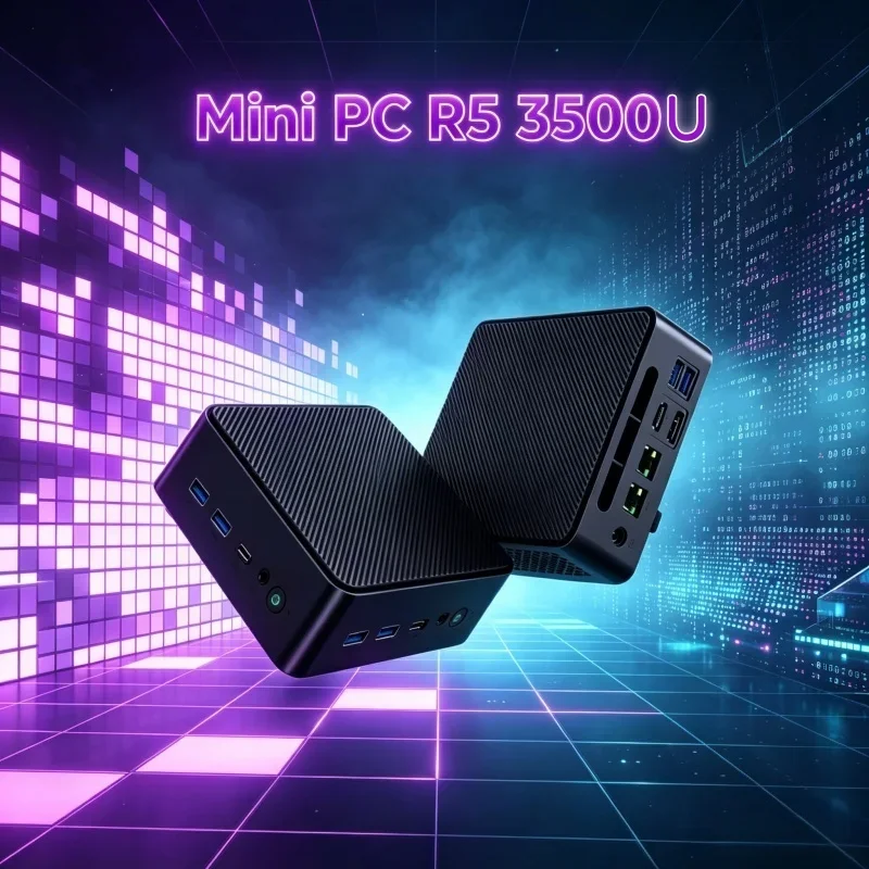 Sleek Hot LENO Portable Mini PC Win11 AMD Ryzen 5 3500U 32GB DDR4 2TB M.2 SSD 4K HDMI DP Small Desktop For Home Office
Sleek Hot LENO Portable Mini PC Win11 AMD Ryzen 5 3500U 32GB DDR4 2TB M.2 SSD 4K HDMI DP Small Desktop For Home Office