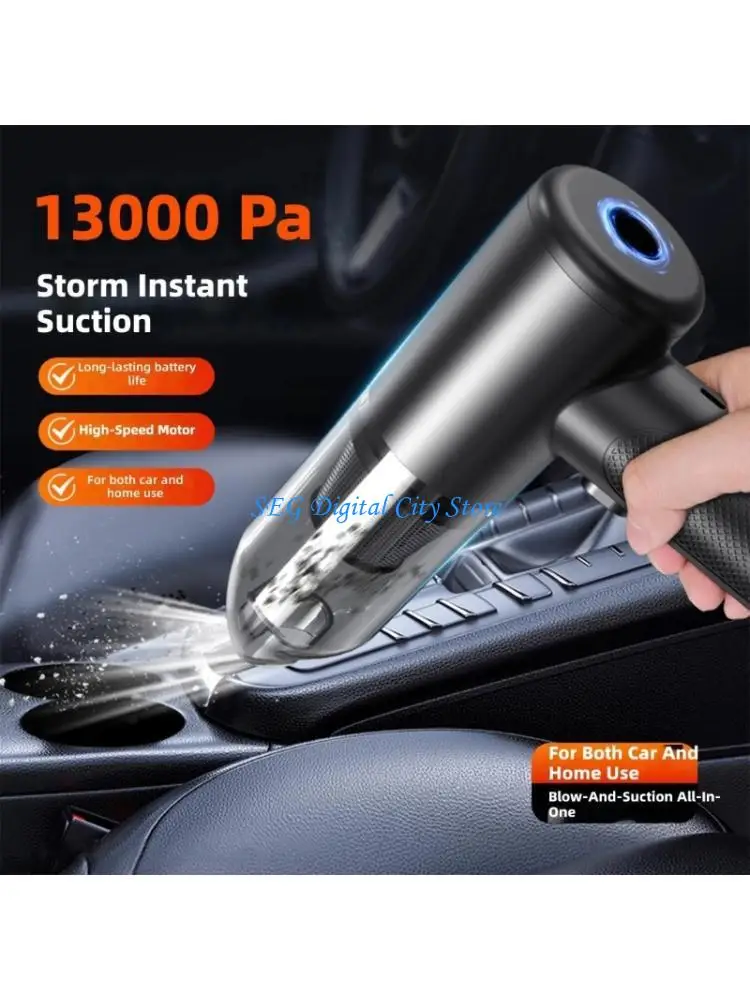 U75B 13000Pa Cordless Handheld Dust Blower and Vacuum Cleaner USB Rechargeable
U75B 13000Pa Cordless Handheld Dust Blower and Vacuum Cleaner USB Rechargeable