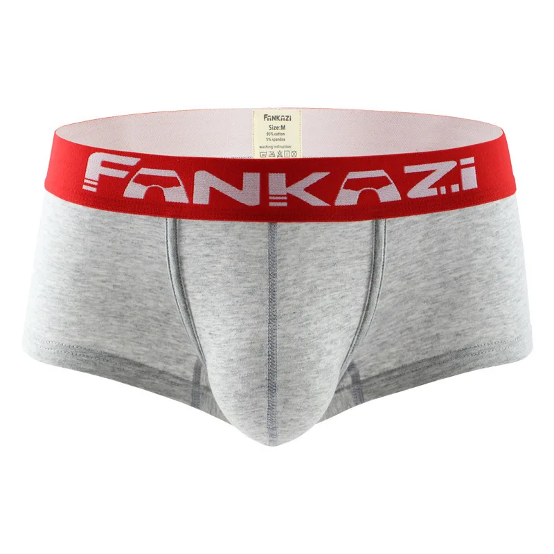 Men's Bulge Boxy Underwear Cotton Low Rise Boxer Briefs, Breathable U-Pouch Comfortable Sports Trunks Youth Fashion Daily Trunks
Men's Bulge Boxy Underwear Cotton Low Rise Boxer Briefs, Breathable U-Pouch Comfortable Sports Trunks Youth Fashion Daily Trunks