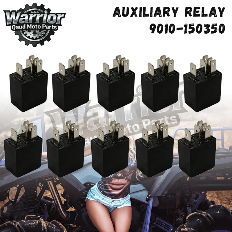 10PCS AUXILIARY RELAY/9010-150350,FOR CFMOTO CFORCE 400 NON EPS 520 600 625 850 UFORCE 550 800 ZFORCE 950 TRALL 1000 SPORT,QUAD
10PCS AUXILIARY RELAY/9010-150350,FOR CFMOTO CFORCE 400 NON EPS 520 600 625 850 UFORCE 550 800 ZFORCE 950 TRALL 1000 SPORT,QUAD