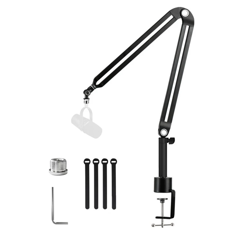 1Set Adjustable Heavy Suspension Boom Microphone Stand Condenser Microphone Stand Recording Studio Scissor Arm Stand Black
1Set Adjustable Heavy Suspension Boom Microphone Stand Condenser Microphone Stand Recording Studio Scissor Arm Stand Black