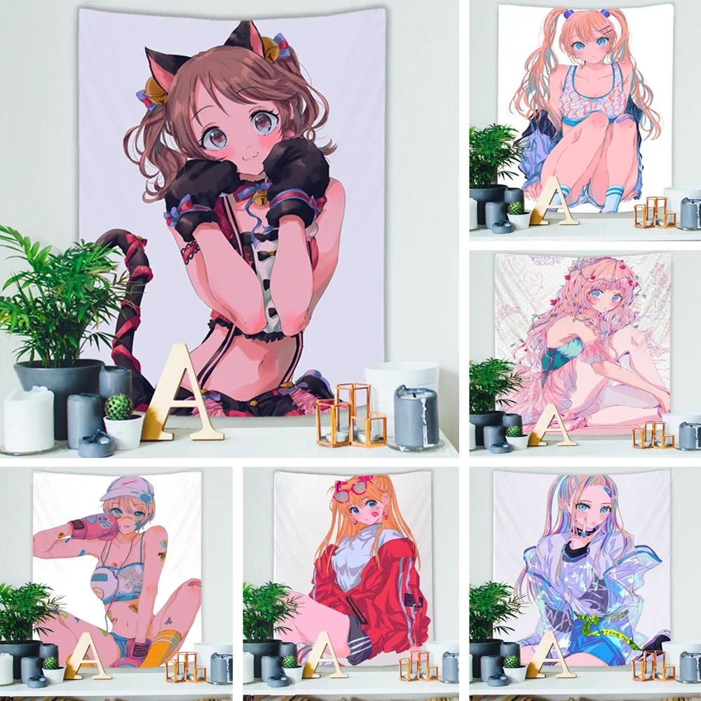 Аниме Kawaii домашний декор гобелен японский сексуальный милый симпатичный девушка спальня манга фон женщина настенный Aниме Rабиллен
Аниме Kawaii домашний декор гобелен японский сексуальный милый симпатичный девушка спальня манга фон женщина настенный Aниме Rабиллен