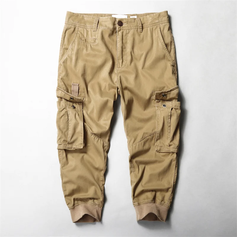 Men's Fashion Street Wear Casual Cargo Pants Multi Pocket Tactical Camo Pants Summer Calf Length Pants Gym Training Pants
Men's Fashion Street Wear Casual Cargo Pants Multi Pocket Tactical Camo Pants Summer Calf Length Pants Gym Training Pants