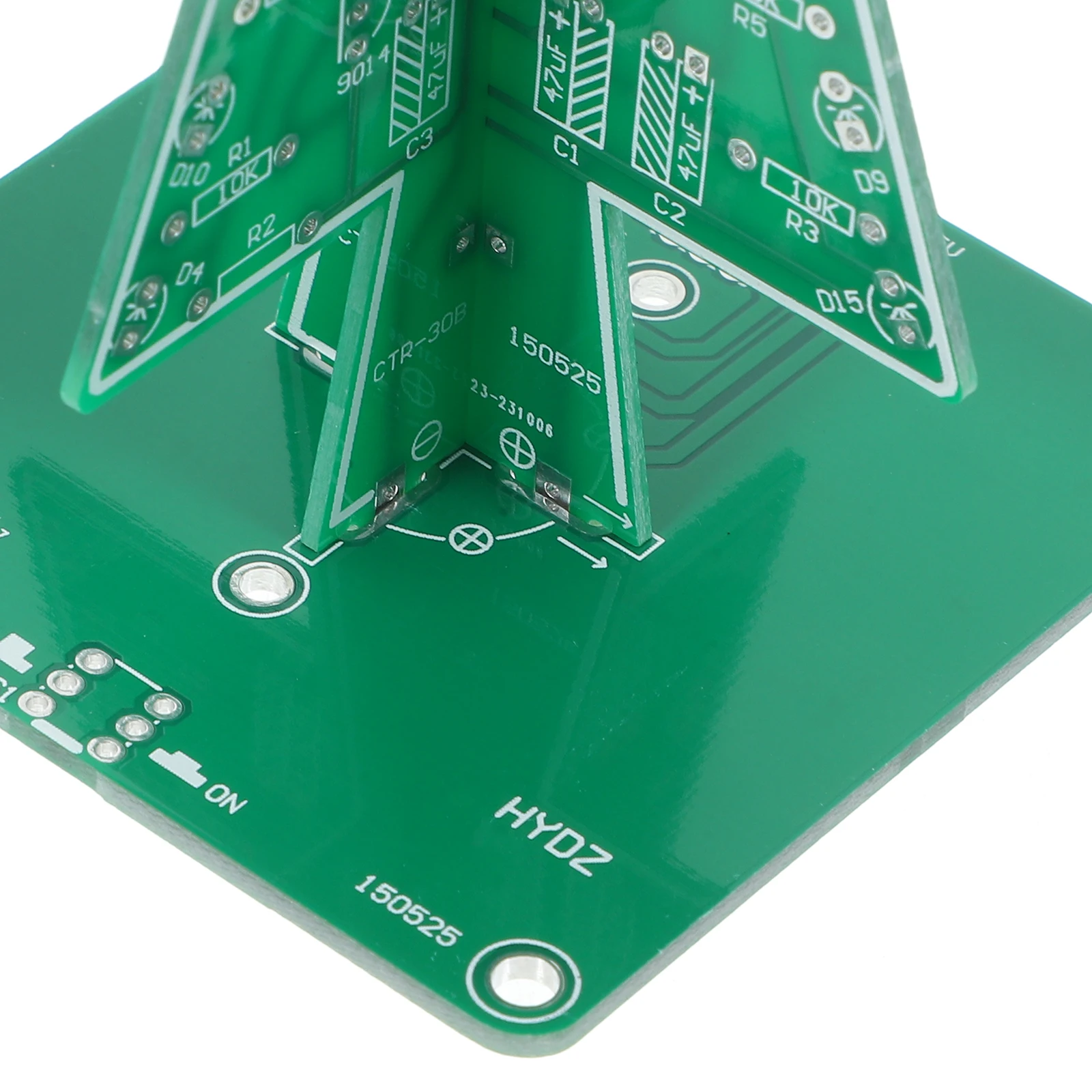 Electronic Internship Kit Flashing LED 3D Christmas Tree Kit Christmas Tree 3D Circuit Board Welding Practice Tricolor Decor
Electronic Internship Kit Flashing LED 3D Christmas Tree Kit Christmas Tree 3D Circuit Board Welding Practice Tricolor Decor