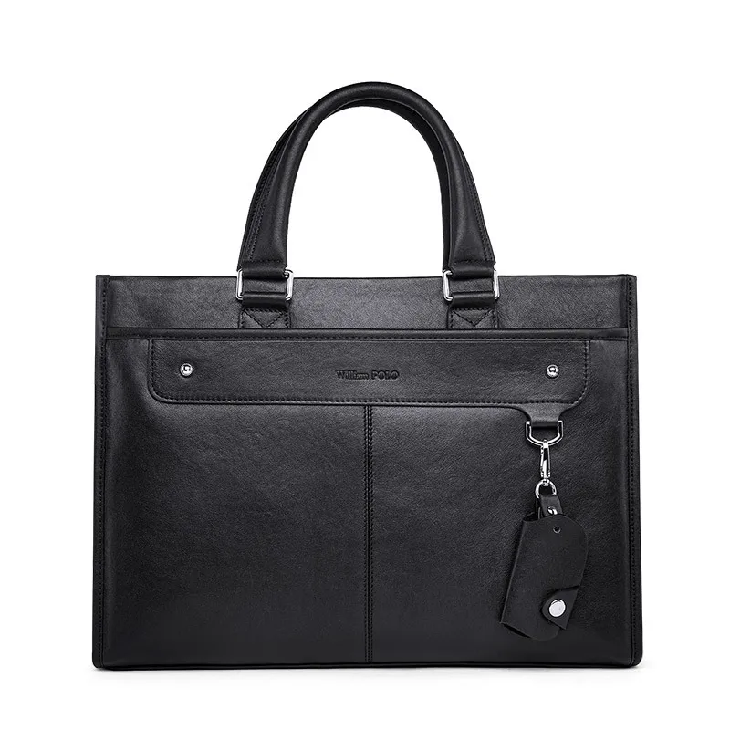 WILLIAMPOLO Handbag Genuine Leather Business Men's Briefcase Large Capacity Computer Bag Luxury Men Shoulder Bag Crossbody Bag
WILLIAMPOLO Handbag Genuine Leather Business Men's Briefcase Large Capacity Computer Bag Luxury Men Shoulder Bag Crossbody Bag